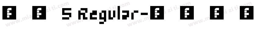 了宁5 Regular字体转换